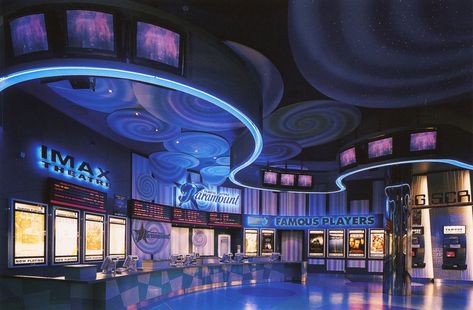 Y2k Aesthetic Institute, Movie Theater Aesthetic, Eiffel 65, Nightclub Design, Paramount Theater, Aphex Twin, Festival Hall, Fibre Optics, The Lobby