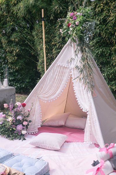 Fairy Teepee Party, Tent Garden Party, Boho Teepee, Boho Garden Party, Garden Tent, Teepee Party, Eilat, Summer Garden Party, Garden Party Wedding