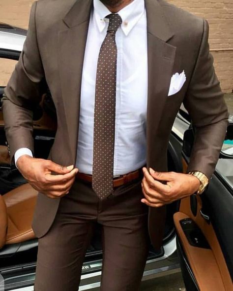 Check out this item in my Etsy shop https://www.etsy.com/listing/1237817612/brown-wedding-suit-for-menbrown Tuxedos Wedding, Terno Slim Fit, Suits Men Slim, Terno Slim, Stil Masculin, Mode Costume, Men Suit, Party Suits, Brown Suits