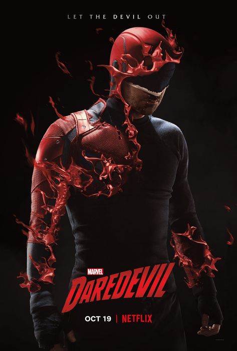 The first in a planned series of shows detailing the Marvel universe, "Daredevil" follows Matt Murdock, attorney by day and vigilante by night. Blinded in an accident as a child, Murdock uses his heightened senses as Daredevil to fight crime on the streets of New York after the sun goes down. While Murdock's day job requires him to believe in the criminal justice system, his alter ego does not follow suit, leading him to take the law into his own hands to protect his Hell's Kitchen neighborhood Daredevil Tv Series, Daredevil 2015, Marvel Television, Wilson Bethel, Daredevil Netflix, Deborah Ann Woll, Vincent D’onofrio, Charlie Cox, Matt Murdock