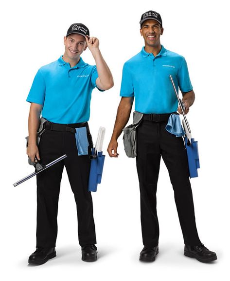 Window cleaning services in Edmonton | Shack Shine® Cleaning Staff Uniform, Cleaning Uniform, Cleaning Images, Professional Window Cleaning, Window Cleaning Services, Exterior Window, How To Clean Crystals, Corporate Uniforms, Staff Uniforms