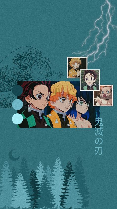 Wallpaper anime manga demon slayer kimetsu no yaiba trio tanjiro zenitsu inosuke Desktop Wallpaper Aesthetic Demon Slayer, Zenitsu Tanjiro Inosuke Wallpaper, Demon Slayer Trio Wallpaper, Demon Slayer Trio, Kny Wallpapers, Anime Trio Icon, Brick Wallpaper Iphone, Zenitsu Wallpaper, Anime Trio