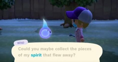 Check out this guide on Wisp (Ghost) in Animal Crossing: New Horizons Switch (ANCH). Including Wisp's Something New and Something Expensive, hours, spawn, prizes & more! Wisp Animal Crossing, Gaming Stuff, Bear Cubs, Piece Of Me, Something New, Animal Crossing, Ghost, Gaming, Funny