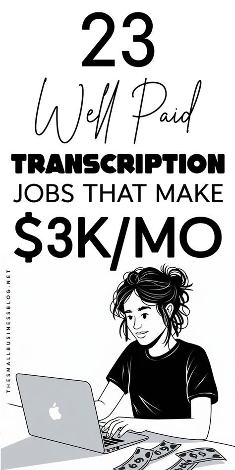 Learn about the best online jobs for beginners in transcription with great pay. How To Start Business With No Money, Jobs For Women No Degree, Best Jobs For College Students, List Of Jobs Career Ideas, Legit Work From Home Jobs No Experience, Best Jobs For Women, Work From Home Jobs Legitimate, Unique Small Business Ideas, Small Business Ideas Products