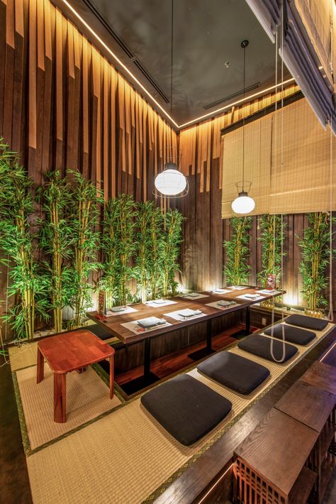 » Hokkaido Premium Restaurant by Kingsmen Vietnam Co. Ltd, Ho Chi Minh city – Vietnam Japanese Cafe Design, Restaurant Interior Design Wood, Japanese Patio, Resturant Interior, Premium Restaurant, Japanese Restaurant Interior, Japanese Restaurant Design, Resturant Design, Restaurant Layout