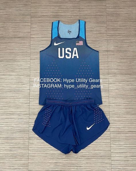 Running Singlet, Usa Olympics, Olympic Team, Running Shirts, Nike Running, Sport Fashion, Split, Rompers, Running