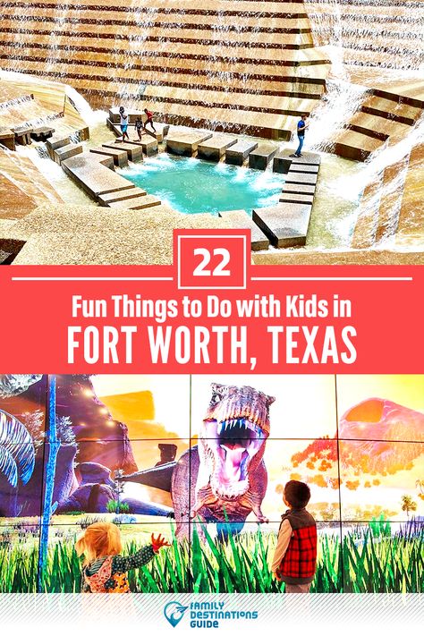 Dreaming about a family vacation to Fort Worth, TX and looking for things to do? We’re FamilyDestinationsGuide, and we’re here to help: Discover the most fun things to do in Fort Worth with kids - so you get memories that last a lifetime! #fortworth #fortworththingstodo #fortworthwithkids #fortworthactivities Dallas Travel, Texas Bucket List, Odessa Texas, Midland Texas, Texas Adventure, Fort Worth Stockyards, Texas Things, Kids Forts, Texas Vacations