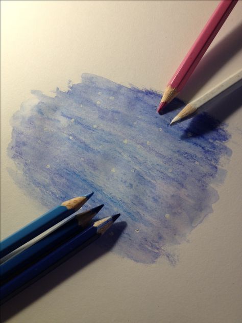 A basic galaxy drawn using watercolour pencils. 🎀 Galaxy Colored Pencil Drawing, Gravity Project, Color Pencil Sketch, Watercolour Pencils, Galaxy Colors, Galaxy Painting, Colored Pencil Drawing, Watercolor Pencils, Colored Pencil