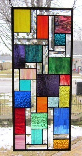 Tiffany Vitray, Antique Stained Glass Windows, L'art Du Vitrail, Window Stained, Modern Stained Glass, Bathroom Window, Glass Painting Designs, Verre Design, Stained Glass Window Panel