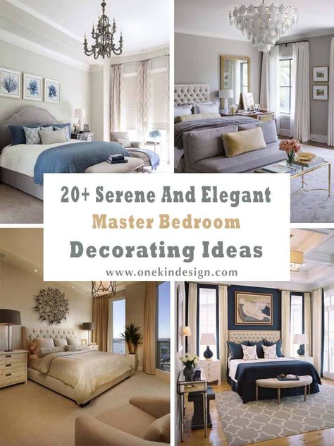 20+ Serene And Elegant Master Bedroom Decorating Ideas Stylish Master Bedrooms, Warehouse Living, Modern Coastal Home, Bedroom With Sitting Area, Beautiful Bedrooms Master, Stylish Bedroom Design, Bedroom Pictures, Master Decor, Modern Bedroom Decor