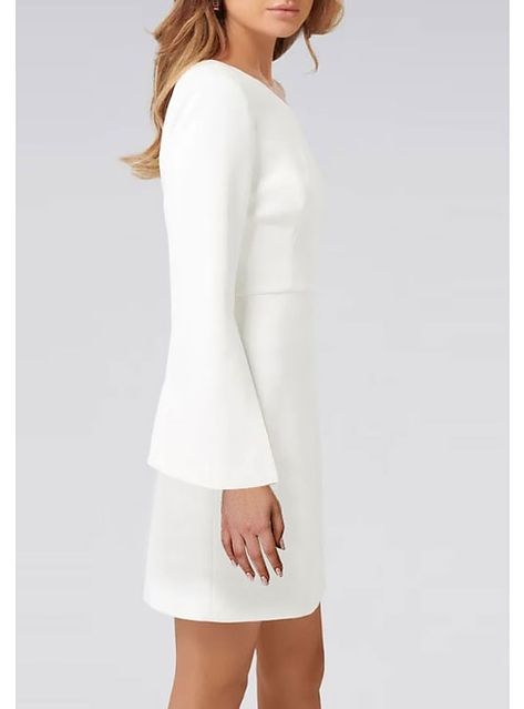 White long sleeve bodysuit