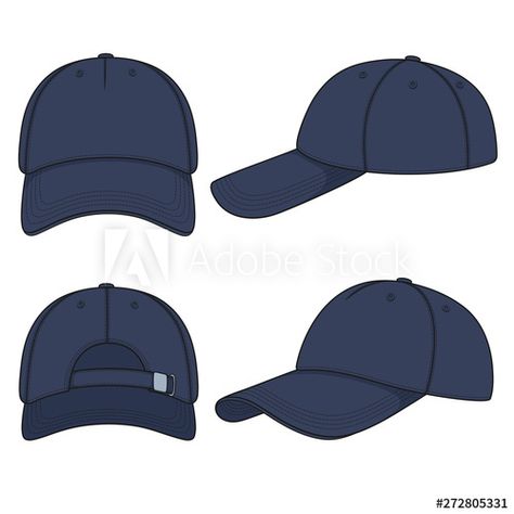 Jersey Ideas, Hat Illustration, Silhouette Sketch, Apparel Design Inspiration, Denim Baseball Cap, Man Vector, Everyday Clothes, Clothing Mockup, Baseball Jersey