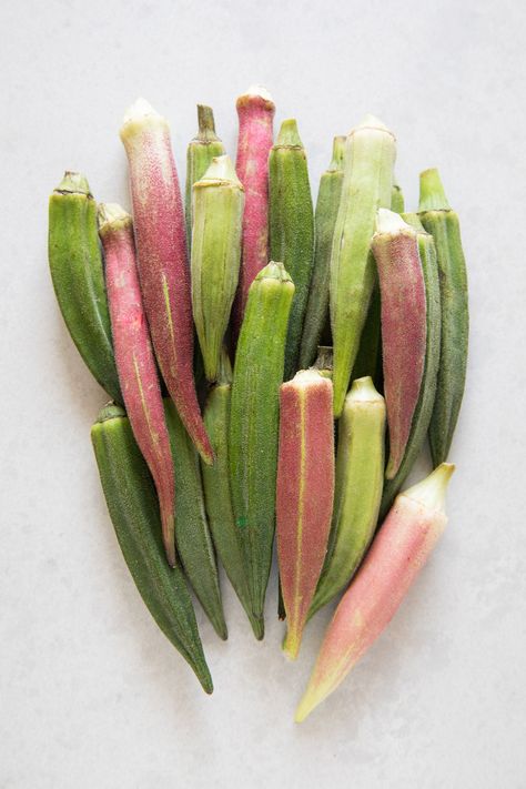 Okra is capable of so many things, and when handled right, it can be slime-free and sublime. Here’s what you need to know to help okra reach its full potential! Cooking Okra, Cook Okra, How To Cook Okra, Okra Recipe, Okra And Tomatoes, Filipino Food Dessert, Tomato Dishes, Vegetables Photography, Okra Recipes