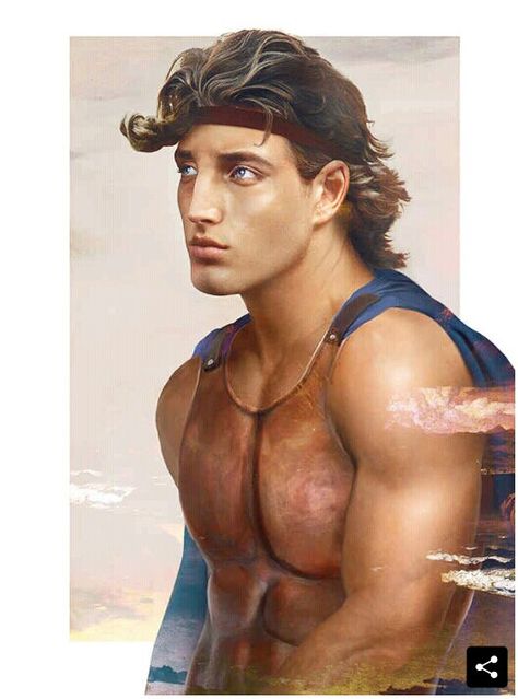 Human Hercules Principe Eric, Real Life Disney Characters, Hercules Disney, Prince Naveen, Disney Hercules, Images Disney, Flynn Rider, Prince Eric, Film Disney