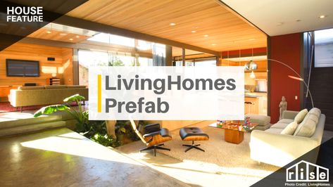 livinghomes rk1 prefab leed platinum Radiant Heating System, Prefab Home, Energy Star Appliances, Prefabricated Houses, Barn House Plans, Prefab Homes, California Homes, Indoor Air Quality, Indoor Air