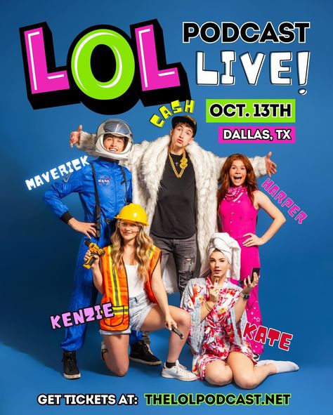 WERE DOING A LIVE SHOW IN DALLAS, TX🥳 We are so excited to FINALLY be doing live show in Dallas, Tx on October 13, 2024!!! We can’t wait to meet all of you guys🥹 You can get tickets at the LINK IN BIO or at this website!!! Thelolpodcast.net GO GET TICKETS NOWWWW!!!!!🩷💚🩷 Lol Podcast, Maverick Baker, Preppy Hairstyles, Preppy Kids, Simple White Dress, Future Room, Movie Clips, Zach Bryan, Preppy Wallpaper