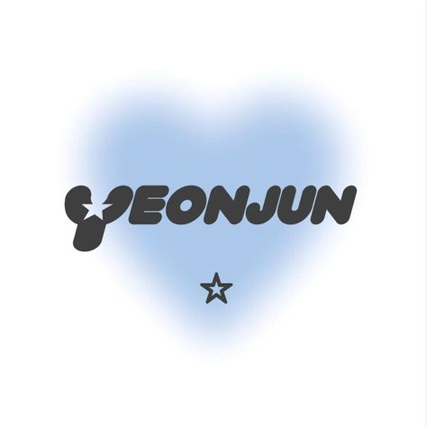 Yeonjun cool font blue heart star y2k txt Yeonjun Widget, Txt Freebies, Universe Font, Universe, Wallpapers, Collage, Crystals, Pins, Blue