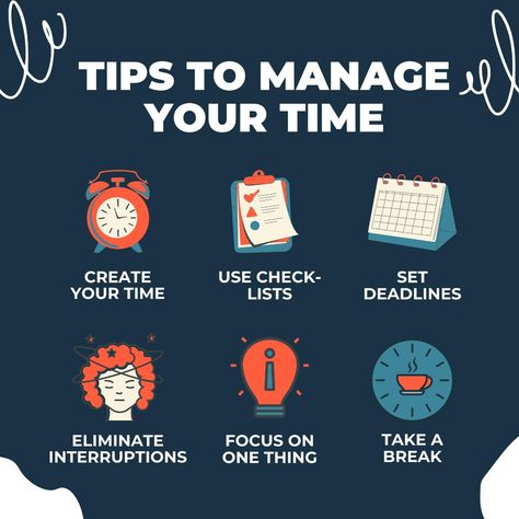 How To Manage Time, Time Management Chart, Time Management Infographic, Time Management Tips For Students, Thalaiva Vijay, Teaching Time Management, Time Management Tips For Work, Management Skills Leadership, Time Management Worksheet