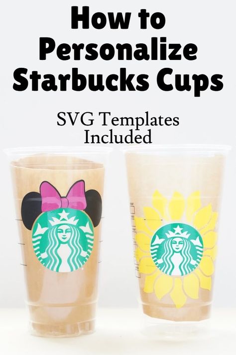 Design your own Disney starbucks cup with free minnie mouse bow svg Disney Starbucks Cup Svg, Disney Cricut Projects, Starbucks Party, Profitable Crafts, Diy Coffee Station, Starbucks Cup Design, Disney Starbucks, Personalized Starbucks Cup, Starbucks Diy