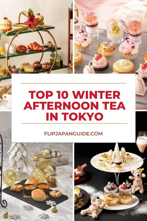 Nothing says luxurious or instagrammable like a gorgeous afternoon tea. Many hotel restaurants offer different seasonal afternoon teas all year round and winter is no different. In fact, winter is probably when these hotel restaurants go above and beyond to offer the most spectacular experience for you. Here are the top 10 luxurious winter afternoon tea in Tokyo for you to try out this year! Japanese Afternoon Tea, Winter Afternoon Tea, Tokyo Winter, Afternoon Tea Stand, Christmas Afternoon Tea, Tea Japan, Best Afternoon Tea, Japanese Drinks, Afternoon Tea Set