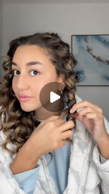 Heartless Curls With Scarf, Unheated Curls, Heatless Styles For Short Hair, Shoulder Length Heatless Curls, Heatless Curls Hairstyles, Easy Heatless Curls Overnight, Heartless Hairstyles, Heatless Curls Short Hair, Curls For Medium Length Hair