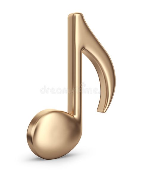 Golden music note. 3D Icon. On white background #Sponsored , #paid, #PAID, #music, #white, #background, #note Music 3d Icon, Golden Music, Background Note, Music Backgrounds, 3d Icons, Music Note, Background Illustration, Presentation Template, Music Notes