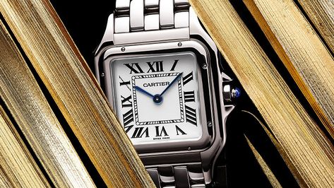 Unlike a classic round shape, a square watch manages to nail a smart, sophisticated aesthetic all the while remaining unique and modern. Cartier Bulova Mens Watches, Colorful Watches, Cartier Panthere, Big Watches, Square Face, Wrist Wear, Limited Edition Watches, Square Faces, Watches Unique