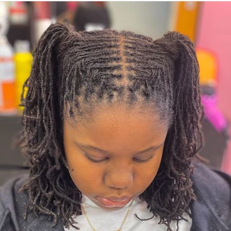 Kids Microlocs Styles, Kids Microlocs, Loc Grid, Microloc Hairstyles, Sister Locks Hairstyles, Loc Updos, Sister Locks, Sisterlocks Styles, Micro Locs