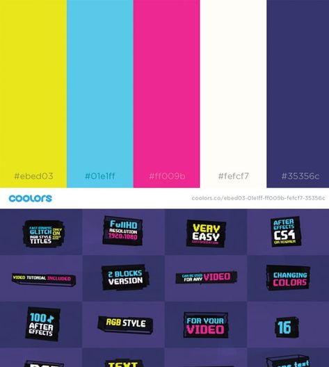 Color Palette Inspiration for WordPress and Web Design - Envato Gaming Color Palette, Web Design Color, Flat Color Palette, Pop Art Colors, Colour Pallets, Website Color Palette, Hex Color Palette, Lower Thirds, Palette Inspiration