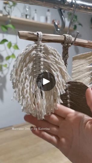 8.2K views · 340 reactions | How i make macrame feathers
.
.
.
#macrametutorial #macramepattern #macrameleaf | Macrame Decor By Katerina | Dua Lipa · Whatcha Doing Feather Macrame, Macrame Feathers, Knitting Basics, Macrame Decor, Macrame Tutorial, Macrame Projects, Dua Lipa, Macrame Patterns, Feathers