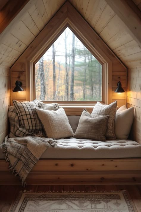 Cozy Modern Corner Small Cabin Interiors Cozy, Cabin Interiors Cozy, Modern Log Cabin Interior, Cozy Cabin Interior, Modern Cabin Design, Small Cabin Interiors, Modern Log Cabin, Log Cabin Interior, Cabin Retreat