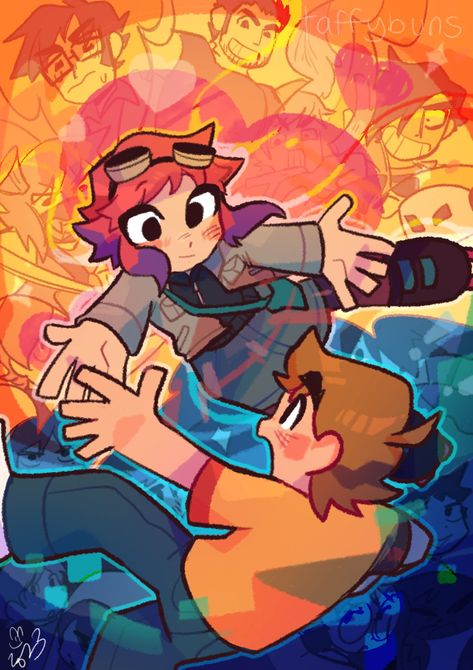 Scott Pilgrim And Ramona Flowers, Scott Pilgrim And Ramona, Bryan Lee O Malley, Scott Pilgrim Comic, Ramona Flowers, Scott Pilgrim Vs. The World, Vs The World, Scott Pilgrim, Samar