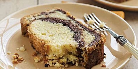 Nutella-Swirl Pound Cake Recipe - Lauren Chattman | Food & Wine Swirl Pound Cake, Baked Breakfast Recipes, Coconut Dessert, Most Popular Desserts, Torte Cupcake, Pound Cake Recipe, Brownie Desserts, Chocolate Hazelnut Spread, Popular Desserts