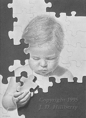 "Putting It Together" J. D. Hillberry Puzzle Drawing, Art Alevel, Gcse Art Sketchbook, Mc Escher, Tinta China, Gcse Art, School Art Projects, Puzzle Art, A Level Art