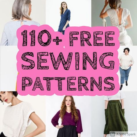 Free Sewing Patterns List – 2021 | Sewstainability | Bloglovin’ Sustainable Sewing, Sewing Patterns Free Women, Colorful Hairstyles, Making Books, Free Pdf Sewing Patterns, Sewing Projects Clothes, Free Sewing Patterns, Diy Sewing Pattern, Easy Sewing Patterns