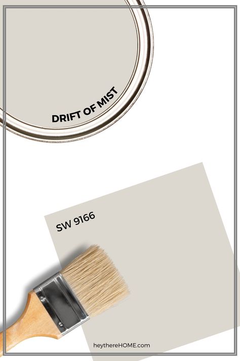 Sherwin Williams Cool Neutrals, Driftwood Paint Color, Drift Of Mist Sherwin Williams, Hgtv Paint Colors, Drift Of Mist, Sherwin Williams Paint Neutral, Stucco Colors, Farmhouse Paint Colors, Neutral Paint Color