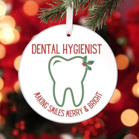 Dental Hygiene Gifts Dental Hygienist Ornament Dental Office Ornament Dental Hygienist Gifts RDH Gifts Dental Hygienist Graduation Gift by CarringtonSquare on Etsy Dental Hygienist Graduation, Hygienist Gifts, Dental Hygiene Gifts, Dental Hygienist Gifts, Dental Gifts, Office Ornaments, Dental Hygienist, Theme Parties, Car Ornaments