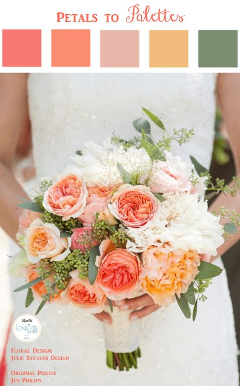 Coral Wedding Colors Palette, Wedding Bouquets Coral, Coral Wedding Colors Scheme, Coral Wedding Bouquet, Coral Bridal Bouquet, Homecoming Bouquet, June Wedding Flowers, Coral Bouquet, Bridal Bouquet Coral