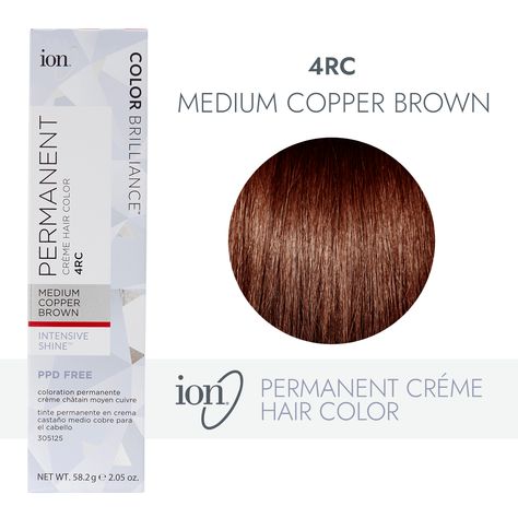 Fashion Bax Medium Copper Brown, Hair Color Brunette, Ion Color Brilliance, Copper Brown, Sally Beauty, 2024 Trends, Fall Hair Colors, Strong Hair, How To Make Hair