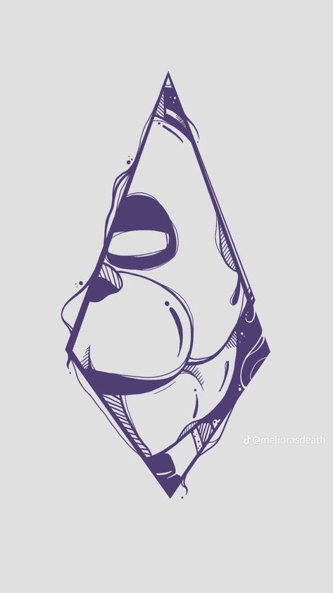 Bonnie Fnaf Tattoo, Fnaf Symbol, Bonnie Tattoo, Bonnie Fnaf Art, Fnaf Tattoo Ideas, Bonnie Drawing, Marionette Tattoo, Fnaf Tattoo, Diamond Sketch