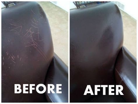 Remove Scratches From Leather with One Ingredient You can easily find in your kitchen. Leather Cleaner Diy, Astuces Diy, Leather Repair, Furniture Repair, Leather Couch, Cleaners Homemade, Leather Furniture, House Cleaning Tips, Diy Cleaning Products