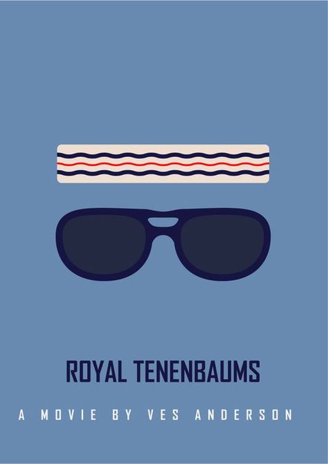 Wes Anderson Poster, West Anderson, Royal Tenenbaums, Steve Zissou, Wes Anderson Movies, Wes Anderson Films, The Royal Tenenbaums, Minimal Movie Posters, Movie Gift