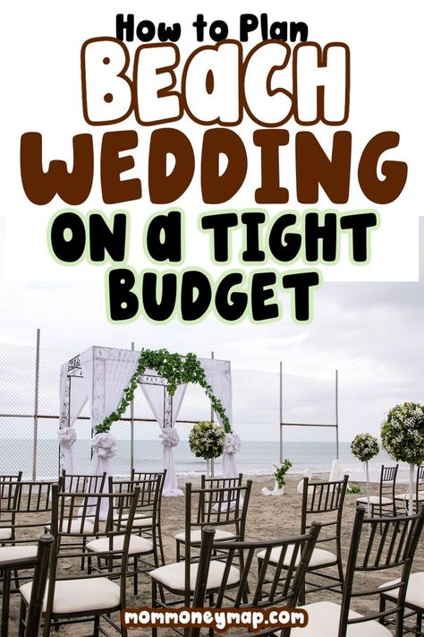 Beach Wedding Classic Simple, Simple Beach Reception Ideas, Beach Wedding Reception Ideas Outdoors, Diy Beach Wedding Decorations, Beach Wedding Set Up, Beach Wedding Reception Decorations, Beach Wedding On A Budget, Beach Wedding Ideas On A Budget, Small Beach Wedding Ideas