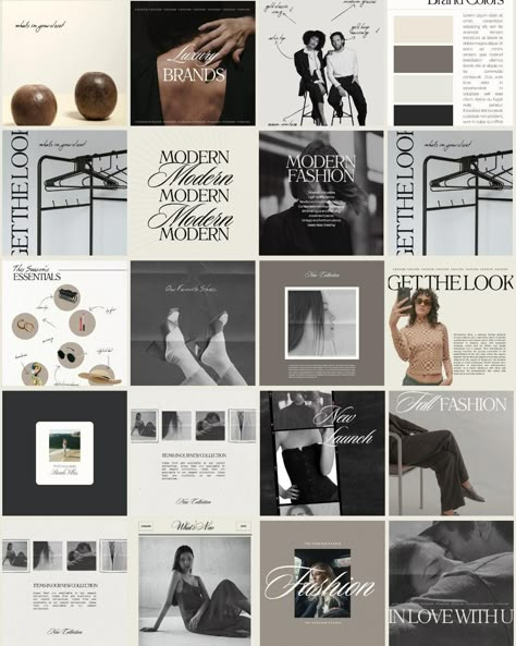 Social Media templates that are the perfect blend of aesthetic and trendy with our fashion-focused social media templates. Tailored for influencers and fashion brands, these customizable graphics will help you create a cohesive and stylish online presence. Ideal for making your posts stand out and attract the right audience. Perfect for anyone looking to elevate their social media game! What you will get:  20 editable social media canva templates Instagram Post Template Aesthetic, Elegant Social Media Post, Sophisticated Social Media Design, New Product Alert Post, Elegant Social Media Design, Luxury Social Media Design, Social Media Influencer Aesthetic, Fashion Career Aesthetic, Instagram Post Ideas Aesthetic