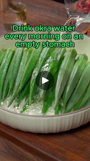 1.1M views · 23K reactions | If you drink okra water every morning on an empty stomach.#health #healthtips #didyouknow #nowyouknow #foryou #body #healthy | Health knowledge | Health knowledge · Original audio Okra Water, Stomach Health, Health Knowledge, Water Recipes, Detox Water, Okra, Physical Health, Wellness Tips, Healthy Habits