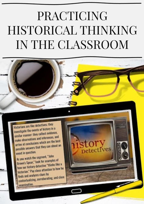 Historical Thinking Skills, Historical Thinking, Social Studies Projects, Social Studies Lesson Plans, High School Lesson Plans, Middle School History, High School Social Studies, Classroom Decor High School, History Curriculum