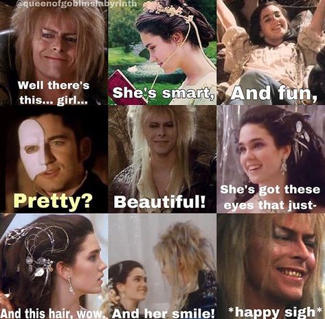 Labyrinth 1986 Memes, Labyrinth Fanart Sarah And Jareth, Sarah And Jareth Fanart, Jareth The Goblin King Fanart, Jareth Fanart, Fantasy Romance Aesthetic, Labyrinth Fanart, Labyrinth Quotes, Goblin King Labyrinth