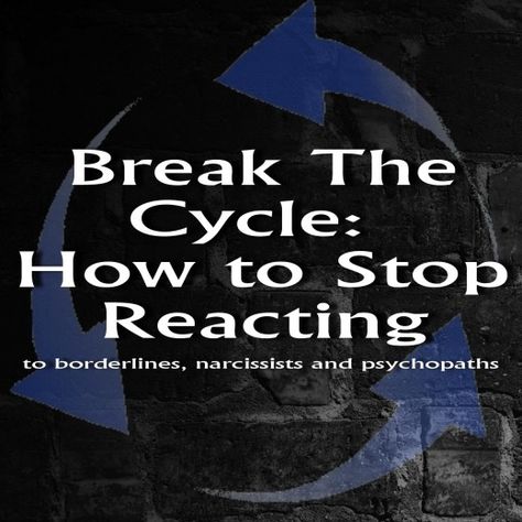 How to Stop Reacting: Break The Drama Cycle With Narcissists | HubPages Stop Reacting, Hubby Quotes, Break The Cycle, 8th Sign, Narcissistic Behavior, Toxic People, Personality Disorder, The Drama, Toxic Relationships