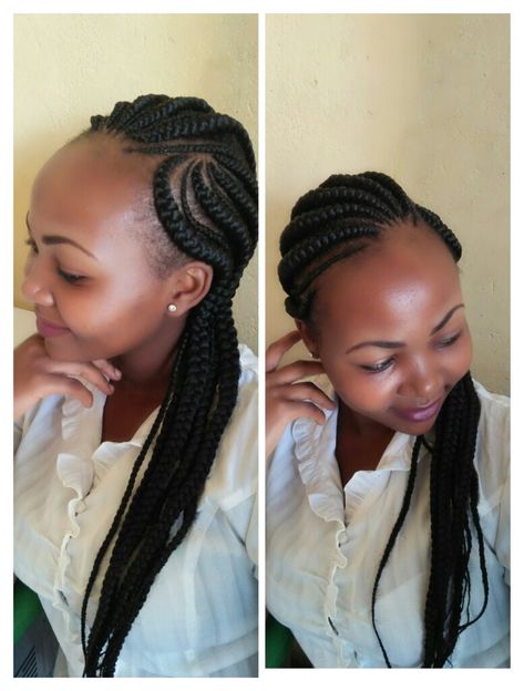 Simple but the best.... In 😍 Bandika Lines Hair Styles, Life Hacks, Dreadlocks, Hairstyles, Hair Styles, Hair, Quick Saves, Beauty