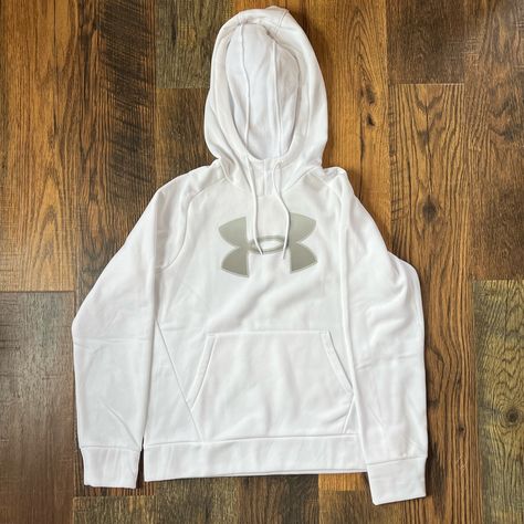 White Lightweight Under Armour Sweatshirt New With Tags Women’s Size Small Under Armour Sweatshirts, Under Armour Sweatshirt, Under Armour Hoodie, Birthday Wishlist, Gray White, Under Armour, Sweatshirts Hoodie, Tags, Sweatshirts